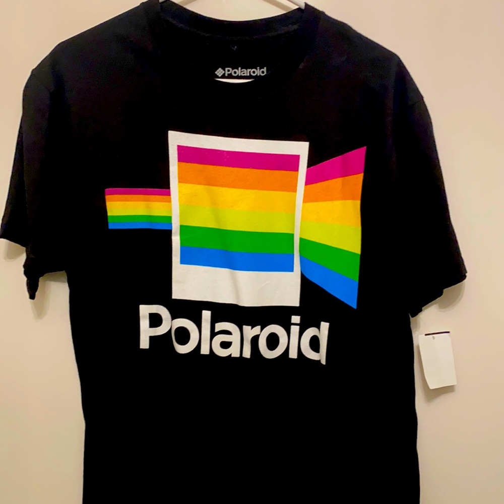 Black, medium Polaroid T Shirt